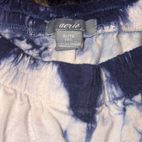 aerie Tie-Dye Navy and White Shorts - Picture 2 of 3